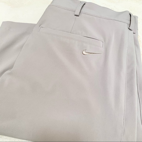 NIKE | DRI-FIT CHINO KHAKI GOLD SHORTS CASUAL COMFORT PERFORMANCE CLASSIC FIT - Picture 4 of 5